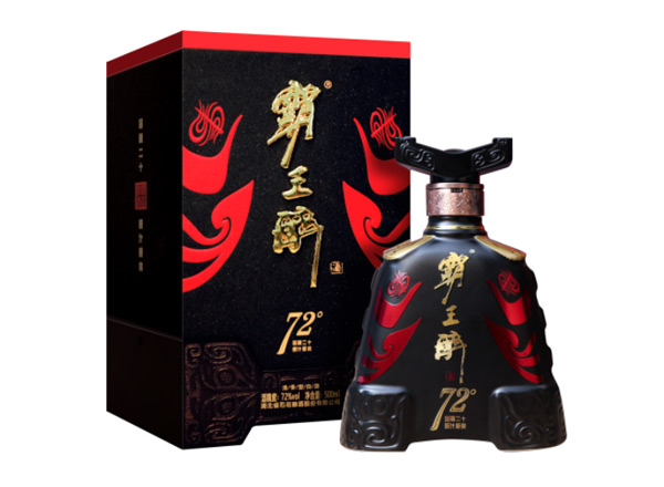 济南回收石花霸王醉酒72° 白酒礼盒
