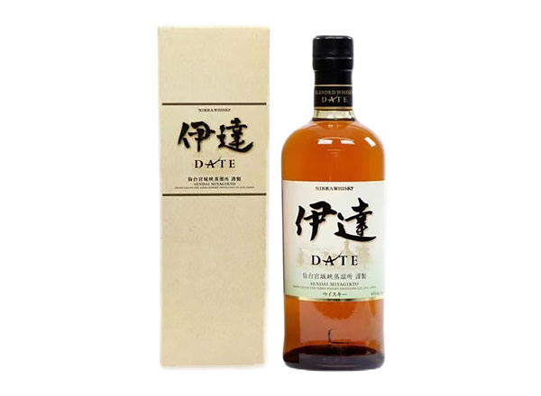 济南Nikka Date回收一甲宫城峡蒸馏所产伊达调和型威士忌行情价格