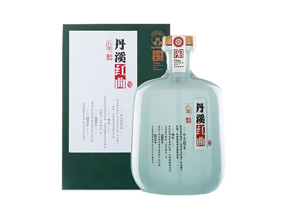 济南丹溪黄酒回收丹溪8年红曲黄酒750mL 2瓶礼盒装