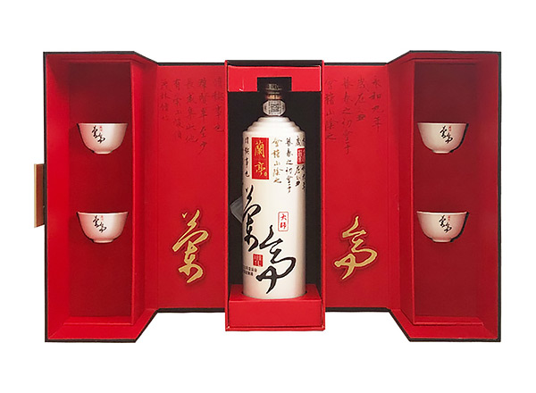 济南会稽山黄酒回收大师兰亭三十年陈酿1L商务版礼盒装