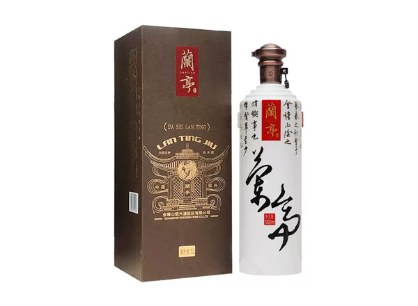 济南会稽山兰亭黄酒大师兰亭1L装老款礼盒