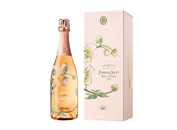 济南回收巴黎之花美丽时光桃红年份香槟礼盒装Perrier-Jouët Belle Epoque Rosé
