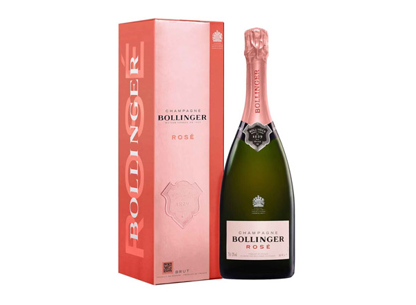 济南回收堡林爵桃红香槟礼盒Bollinger Rosé