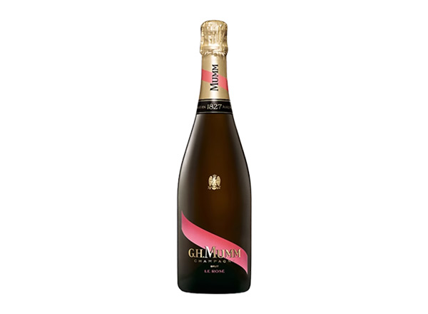 济南回收玛姆红带风尚版桃红香槟起泡酒 G.H. Mumm Le Rosé Brut