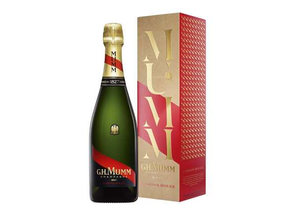 济南玛姆香槟回收风尚版玛姆红带香槟起泡酒G.H. Mumm Cordon Rouge Brut